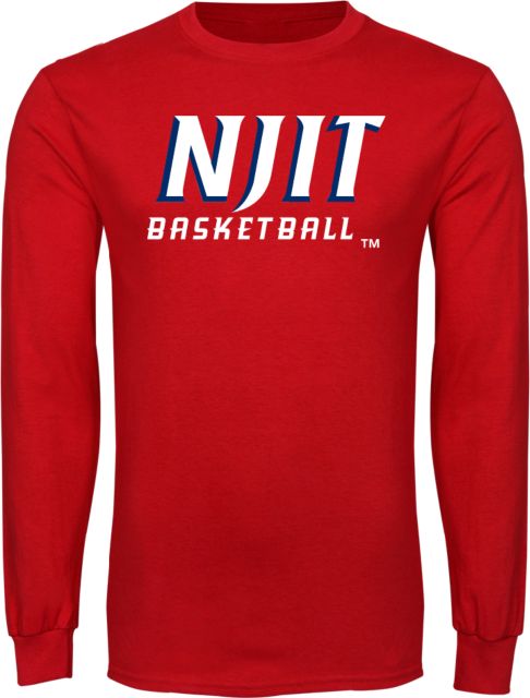 NJIT Long Sleeve T Shirt Basketball - ONLINE ONLY