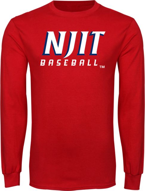 NJIT Long Sleeve T Shirt Baseball - ONLINE ONLY