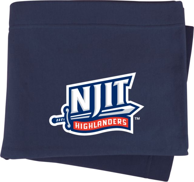 NJIT Sweatshirt Blanket NJIT Mark - ONLINE ONLY