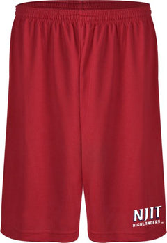 NJIT Performance Classic 9 Inch Short NJIT Highlanders Stacked - ONLINE ONLY