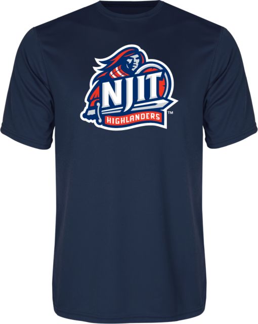 NJIT Performance Tee Official Logo - ONLINE ONLY