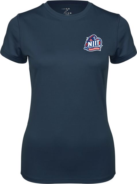 NJIT Ladies Syntrel Performance Tee Official Logo - ONLINE ONLY