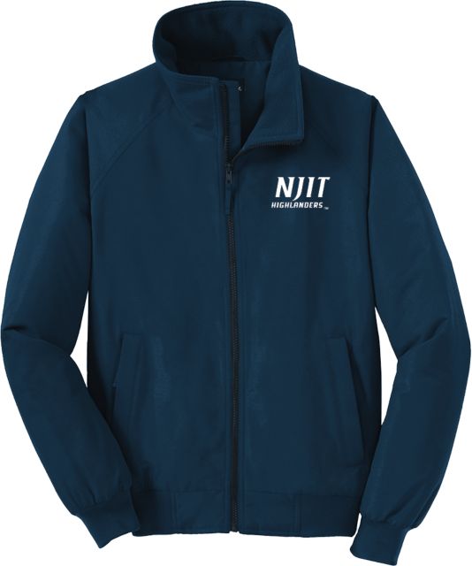 NJIT Charger Jacket Stacked Wordmark - ONLINE ONLY