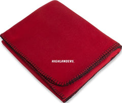 NJIT Arctic Fleece Blanket Highlanders Wordmark - ONLINE ONLY