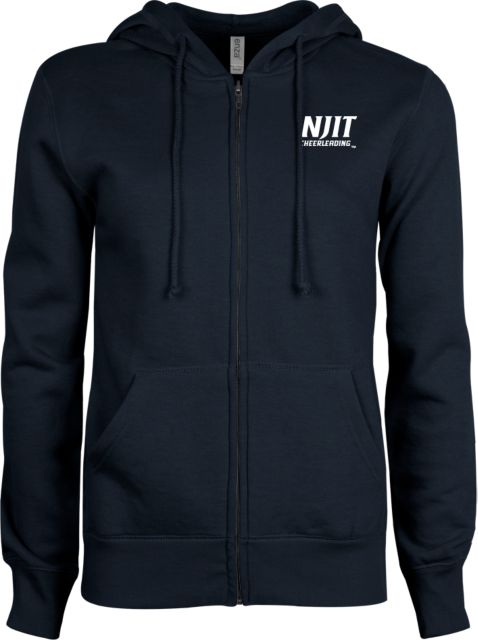 NJIT ENZA Womens Fleece Full Zip Hoodie NJIT Cheerleading - ONLINE ONLY