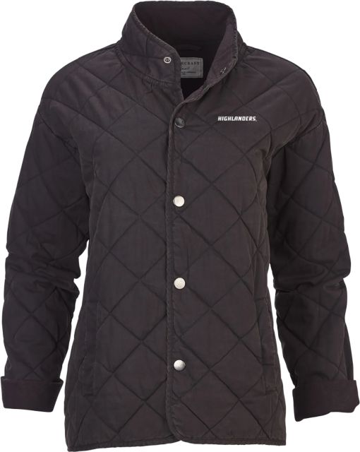 NJIT Boxercraft Womens Quilted Jacket Highlanders Wordmark - ONLINE ONLY