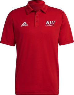 NJIT Adidas Entrada Polo NJIT Baseball - ONLINE ONLY