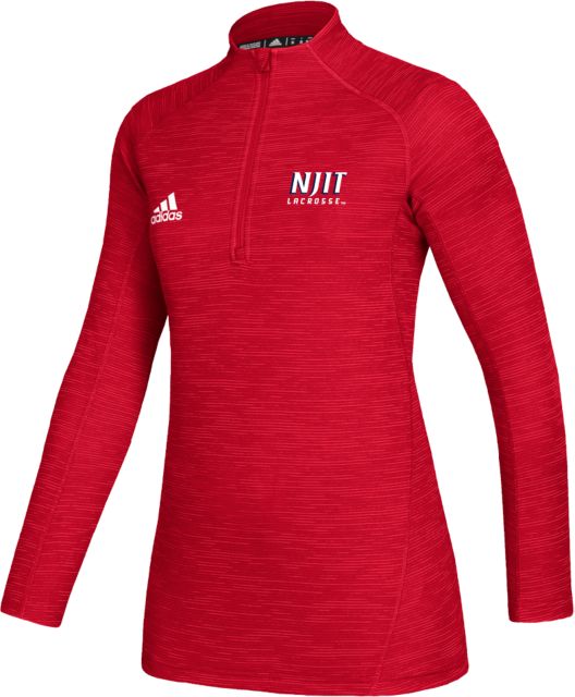 NJIT Adidas Womens Game Mode 1/4 Zip NJIT Lacrosse - ONLINE ONLY