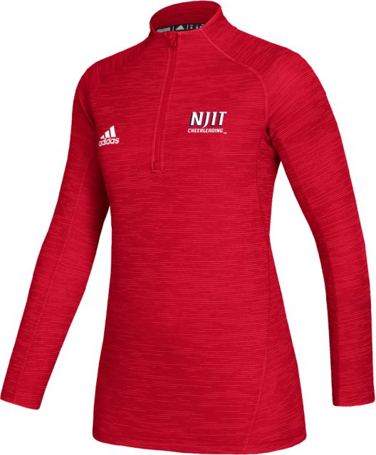 NJIT Adidas Womens Game Mode 1/4 Zip NJIT Cheerleading - ONLINE ONLY