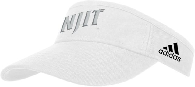NJIT Adidas Adjustable Visor NJIT Wordmark - ONLINE ONLY