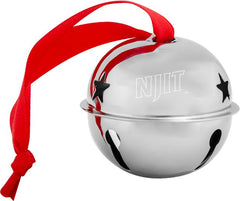 NJIT Jingle Bell Ornament NJIT Outline Engraved - ONLINE ONLY