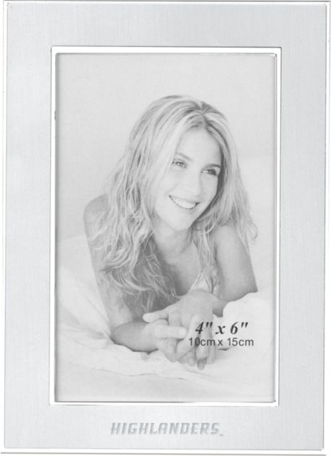 NJIT Two Tone 4 x 6 Vertical Photo Frame Highlanders Flat Engraved - ONLINE ONLY
