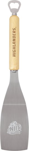 NJIT Premium Dual Purpose Spatula/Bottle Opener Official Logo Engraved - ONLINE ONLY