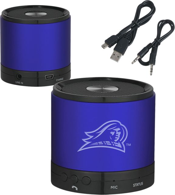 NJIT Wireless HD Bluetooth Round Speaker NJIT Highlander Head Engraved - ONLINE ONLY