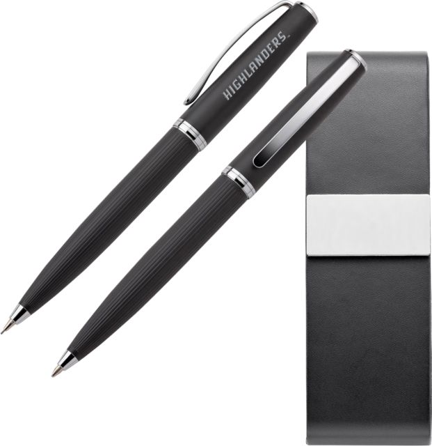 NJIT Renzo Pen and Pencil Set Highlanders Wordmark - ONLINE ONLY