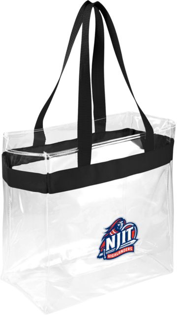 NJIT Game Day Clear Stadium Tote Official Logo - ONLINE ONLY