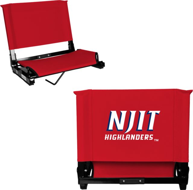 NJIT Stadium Chair Stacked Wordmark - ONLINE ONLY