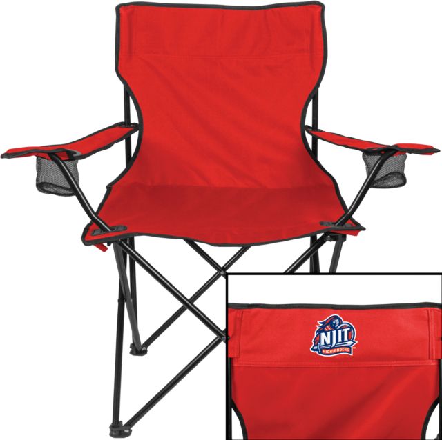 NJIT Deluxe Captains Chair Official Logo - ONLINE ONLY