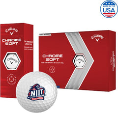 NJIT Callaway Soft Golf Balls 12/pkg NJIT Highlanders Mascot Mark - ONLINE ONLY