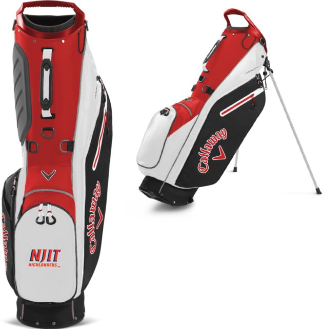 NJIT Callaway Hyper Lite 4 Stand Bag Stacked Wordmark - ONLINE ONLY