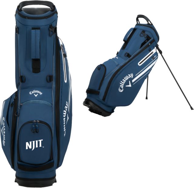 NJIT Callaway Chev Stand Golf Bag NJIT Wordmark - ONLINE ONLY