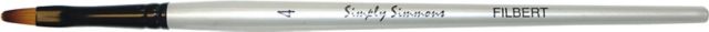 SIMPLY SIMMONS  BRUSH FILBERT 4