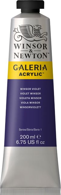 GALERIA ACRYLIC 200ML WINSOR VIOLET