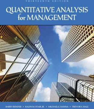 Quantitative Analysis for Management (RRPHE)