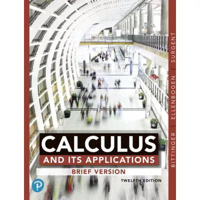 Calculus and Its Applications, Brief Version