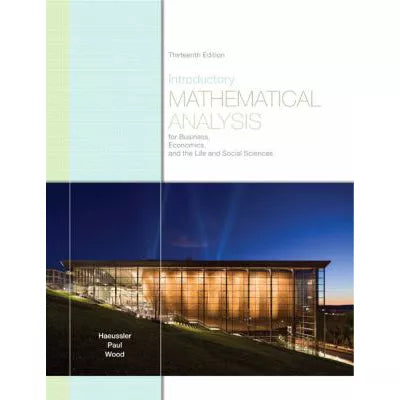 Introductory Mathematical Analysis etc (w/out Access Code)