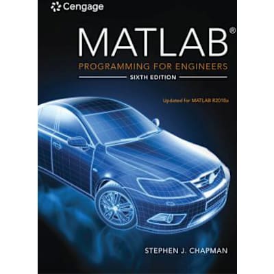MATLAB Programming for Engineers