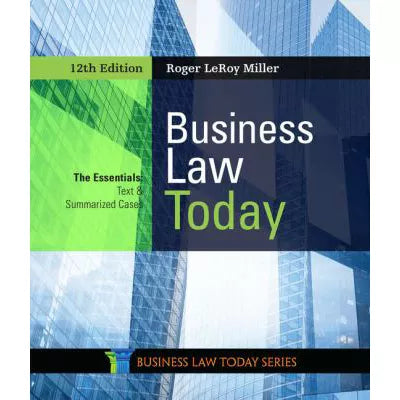 Business Law Today: Essentials