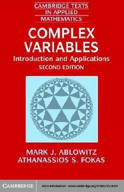 Complex Variables : Introduction and Applications
