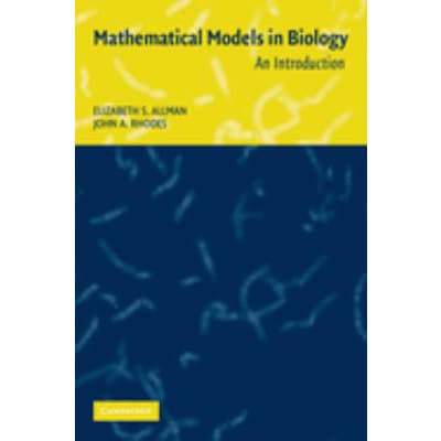 Mathematical Models in Biology