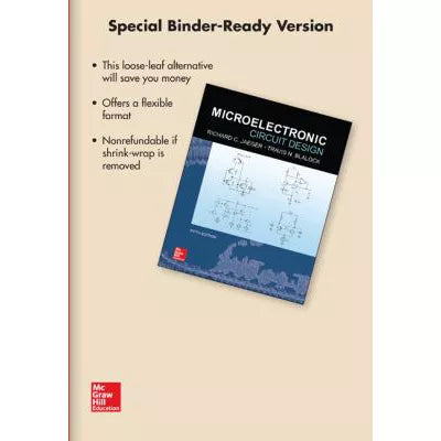 Microelectronic Circuit Design (Loose Pgs)