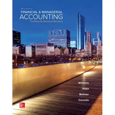 Financial &amp; Managerial Accounting (w/out Cnect+ Access)