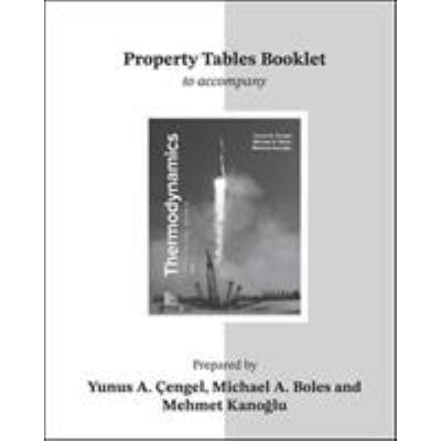 Property Tables Booklet for Thermodynamics