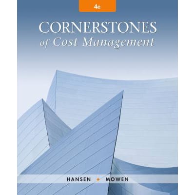 Cornerstones of Cost Management (w/out Access Code)