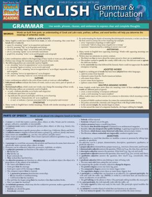 ENGLISH GRAMMAR AND PUNCTUATIO