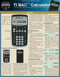 TI BA II PLUS CALCULATOR