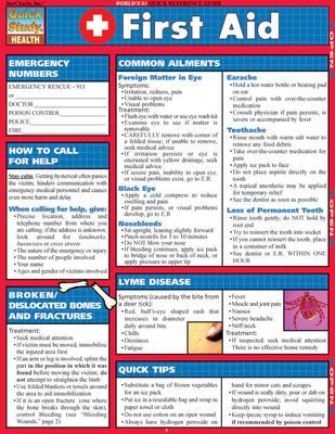 FIRST AID