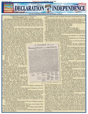 DECLARATION OF INDEPENDENCE