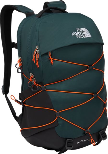 BKPK BOREALIS SAGE GRN/RED OR