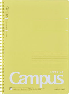 CMPUS SFT SPIRAL NTBK: YELLOW