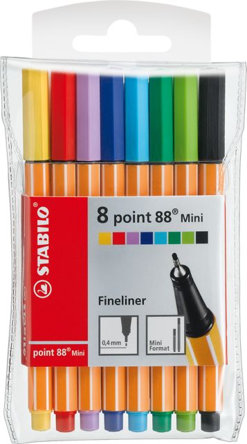 STABILO .88 MINI SET/8