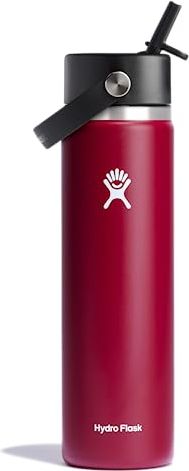 24 OZ WIDE FLEX STRAW CAPBERRY
